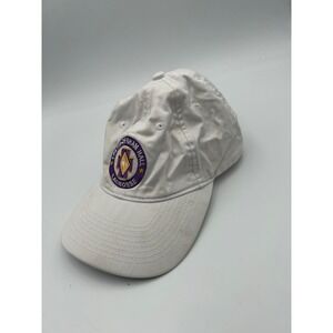 Cretin-Derham Hall Lacrosse Hat White Adjustable Baseball Cap CDH Raiders